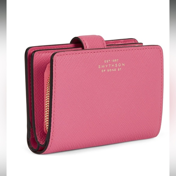 Rare Smythson Continental Wallet (NIB; Pink) - Picture 13 of 16